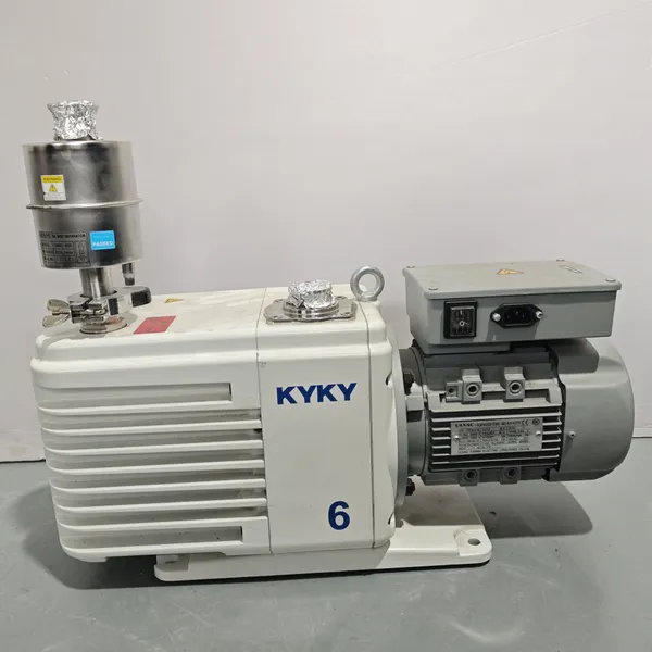 中科科仪油泵RV--6因防油垫上胶老化导致油污染