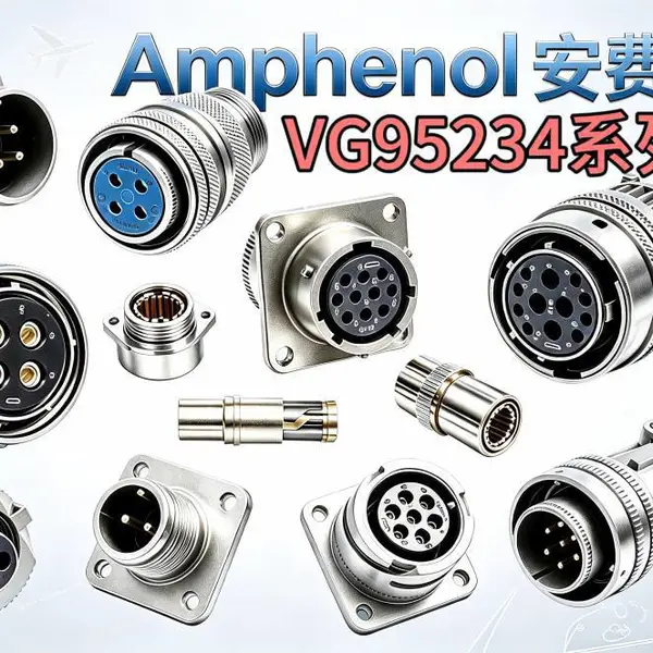 安费诺 VG95234J1?16?10PN?18?11PN J1 系列德标圆形螺纹航插