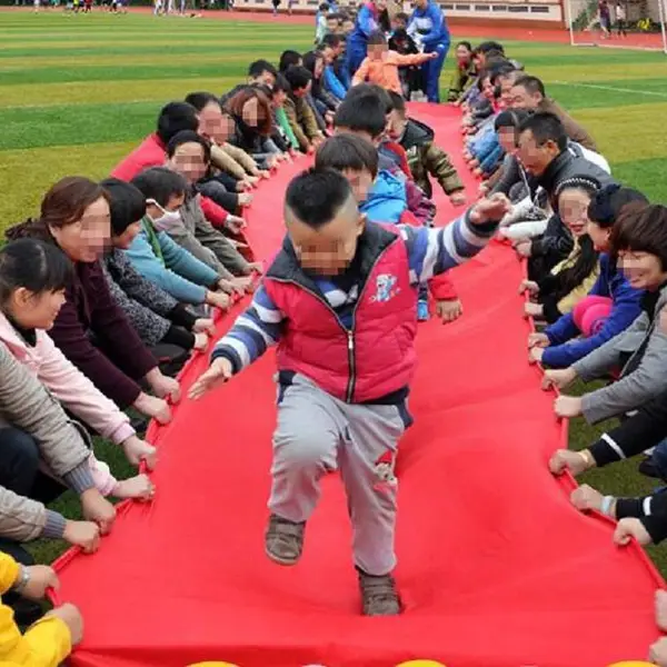幼儿园亲子趣味运动会道具-儿童溜溜布,早教感统器材玩具多种玩法