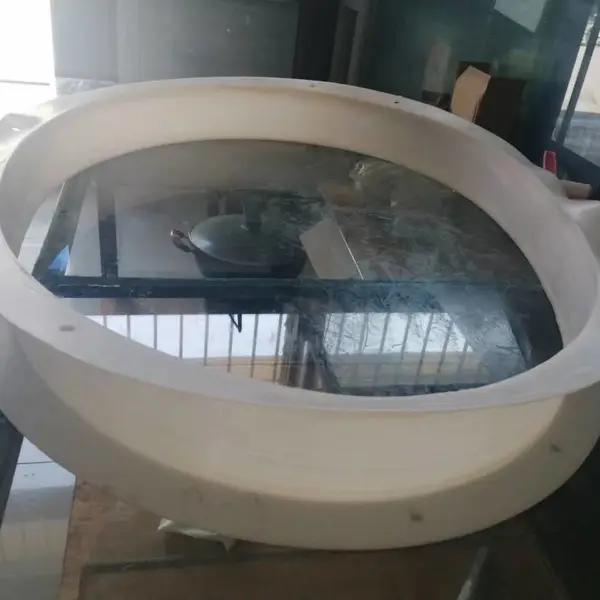 大口径硅胶管 椭圆形一体成型硅胶软管 硅胶软连接耐温胶管