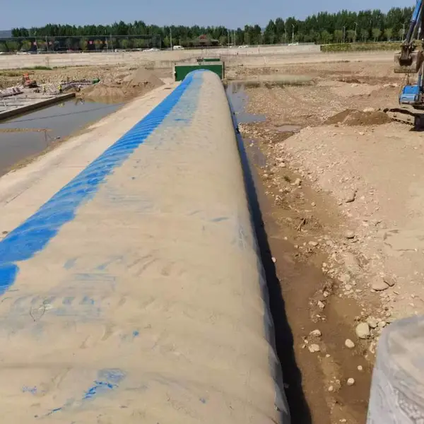 河道截污橡胶坝 截污治污挡水坝袋 黑臭水体治理