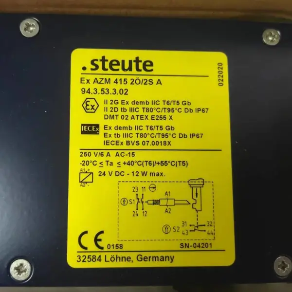供应 steute 安全门锁 Ex AZM 415 2?/2S A