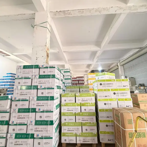 办公打印纸制造厂区坐落南宁 密韧抗潮80g厚纸 高速设备双面打印专用