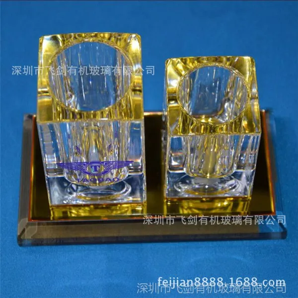 定制精美礼品笔筒 办公桌摆饰笔筒定制 亚克力笔筒