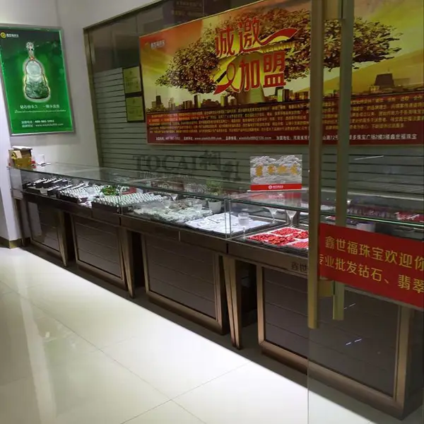 珠宝展柜定制 手表黄金珠宝展示柜批发