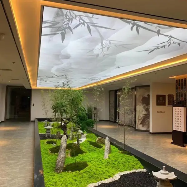 深圳透光膜软膜天花吊顶喷绘制作