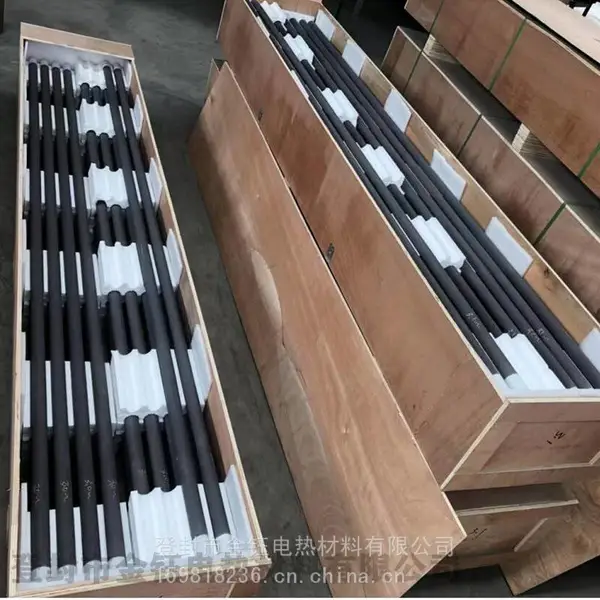锂电材料烧结辊道窑炉加热元件 等直径硅碳棒Φ40