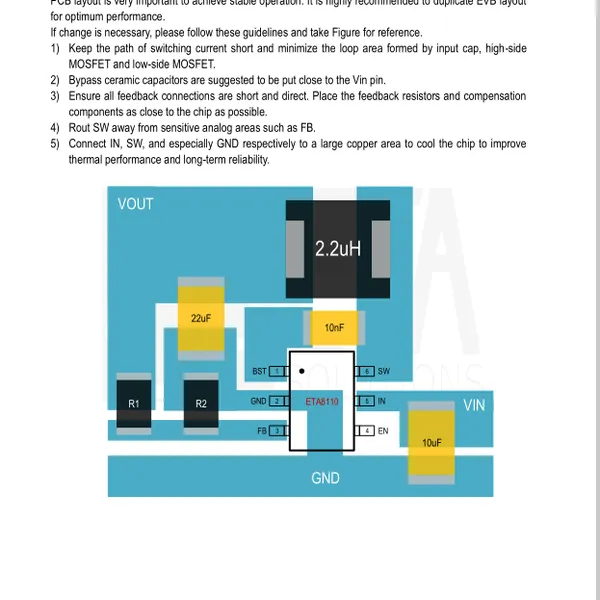 ������̩ETA8110S2G������ DC-DC ͬ����ѹת����оƬ��