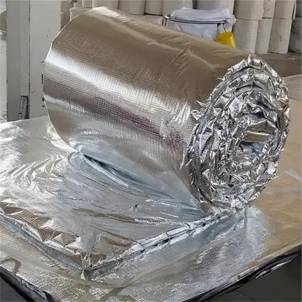 高铝型硅酸铝纤维毯耐高温1200度窑炉内衬隔热毡源头工厂