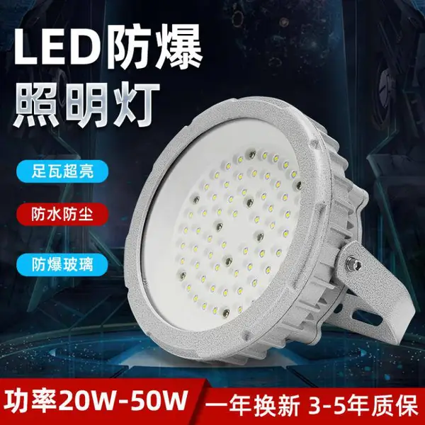 led防爆照明灯具 100w大功率泛光灯 LED免维护防爆灯厂家定制