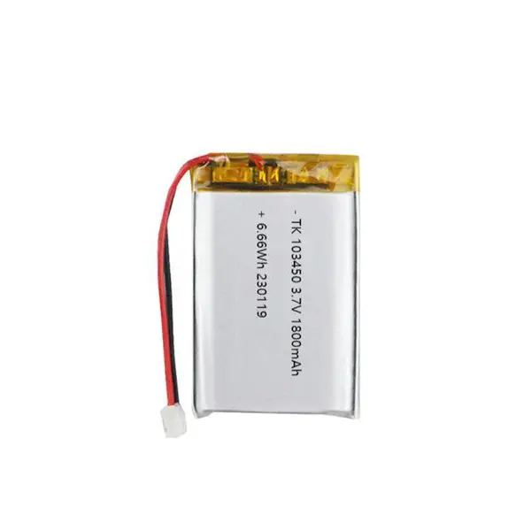 定制103450 3.7V 1800 低温聚合物锂电池 车联网 智能穿戴 手表电池