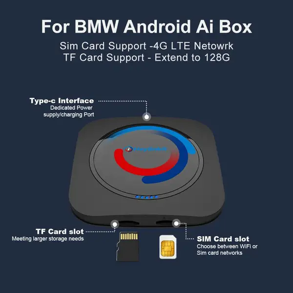BMW Carplay Box宝马id6/7/8/9专车专用原车升级安卓系统WIFI版本