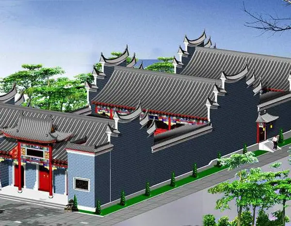 邵阳祠堂施工,新邵祠堂设计,隆回寺庙设计,邵东仿古牌坊,新宁古建牌楼