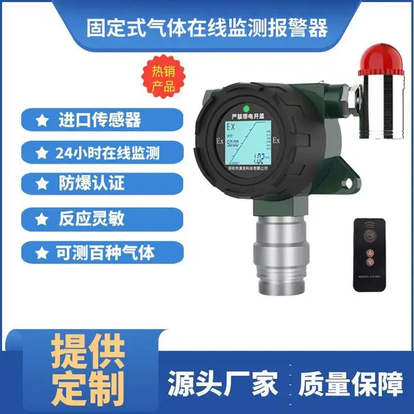 工业固定式气体浓度检测仪报警器在线防爆测量多种气体进口传感器