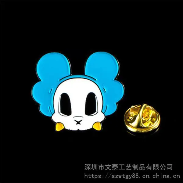 定做员工胸章 定做胸章 金属胸章定制 工艺精湛