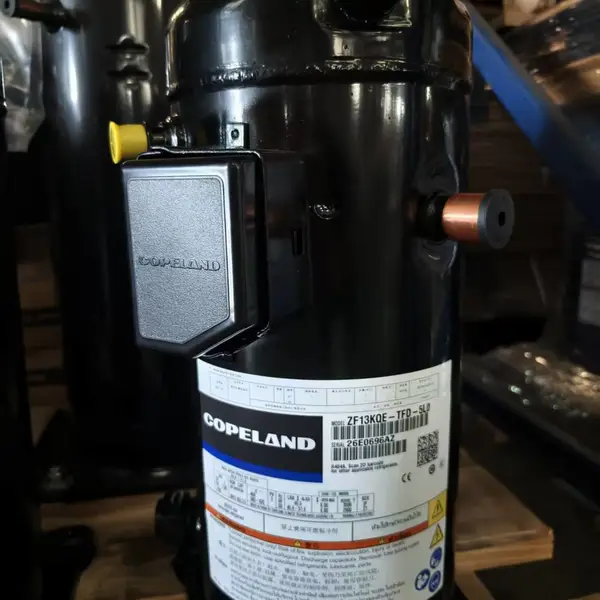 艾默生谷轮压缩机Copeland压缩机ZF13KQE-TFD-5L0 4P谷轮压缩机低温压缩机
