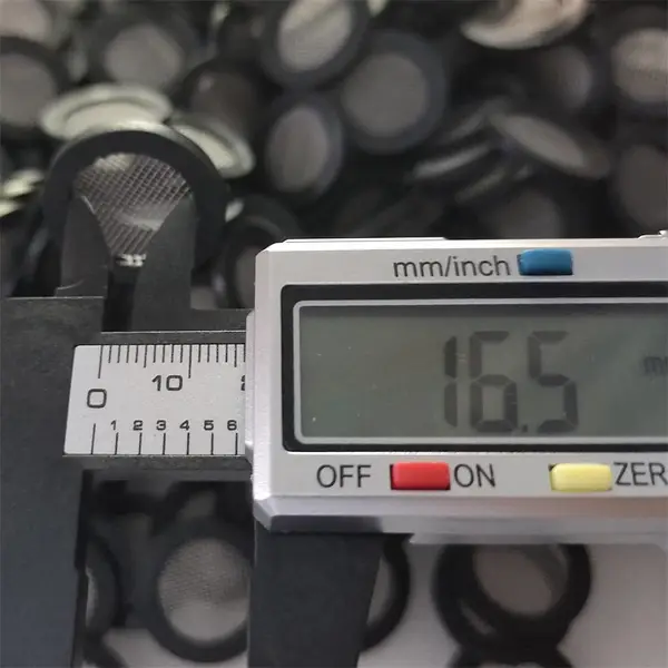 一体成型橡胶包边水表滤网垫片DN15 304滤网40目定制加工