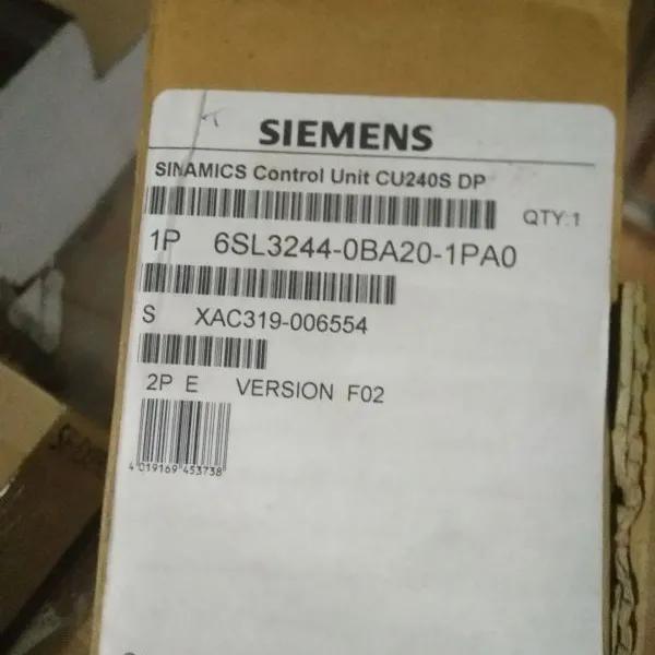 6SL3244-0BA20-1PA0,G120 控制单元变频器,6SL32440BA201PA0