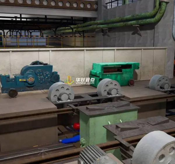 冶金VR安全培训_AI智能巡检_工艺流程展示_事故警示教育3D动画视频——华锐视点