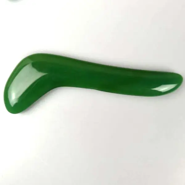 成都厂家水晶刮痧板 绿玉刮痧片 点穴按摩棒