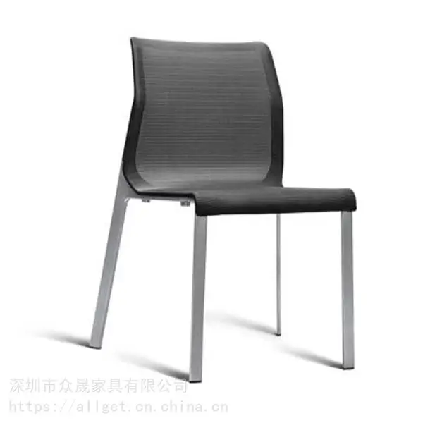 供应批发深圳众晟家具ZS-VR01三维网布多功能会议学习椅子