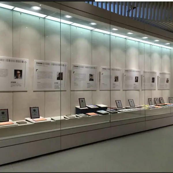 大学院校校史馆展柜定制 学校展览馆展示柜订做