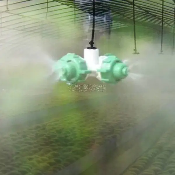除尘雾化喷头 旋转喷头 用水量少 喷水效果更好