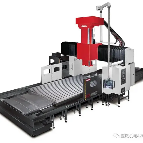 亚崴 LP5025 定柱式龙门加工中心两线一硬结构