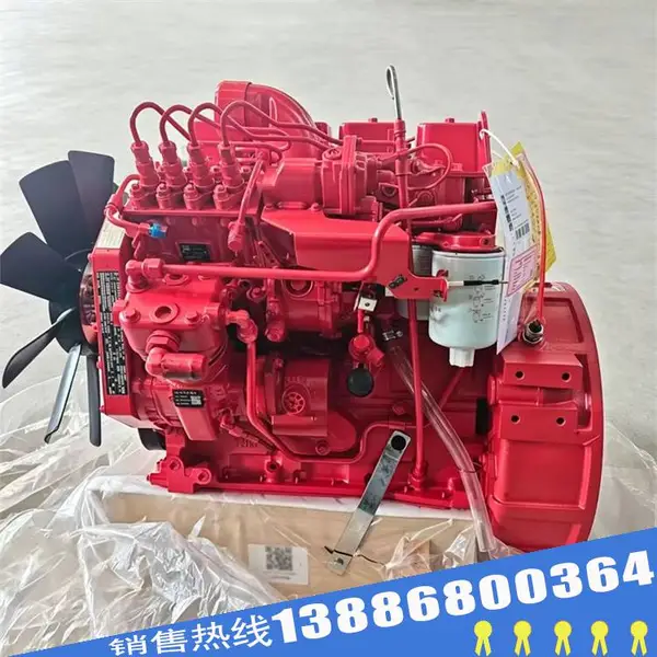 全新康明斯4BTAA3.9-B140-33发动机总成 工程机械用