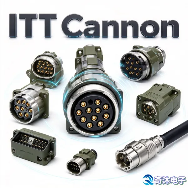 ITT Cannon PLC1G823J06 航空连接器 压接装配便捷 代理销售商