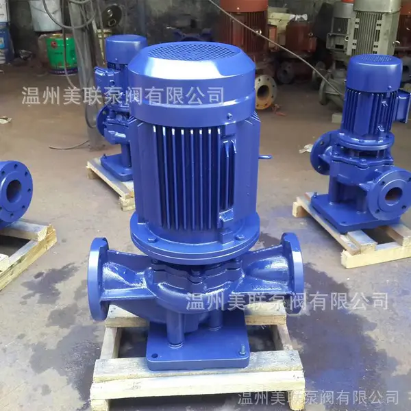 ISG型管道离心泵 管道循环泵 IRG热水管道泵 立式管道离心泵