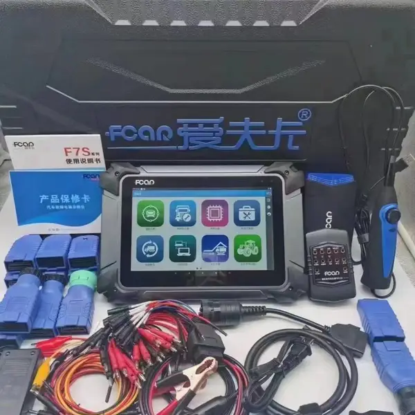 爱夫卡F7 MAX汽车电脑故障诊断仪 商用车检测电脑 原厂诊断、ECU刷写 支持以旧换新