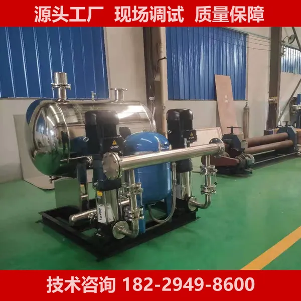 湘湖南常德恒压供水设备 无负压增压泵 箱式变频给水系统切换装置