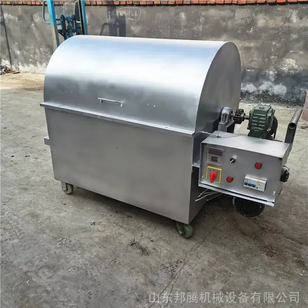自销滚筒电加热炒锅 电加热炒货机 芝麻花生板栗瓜子炒料机