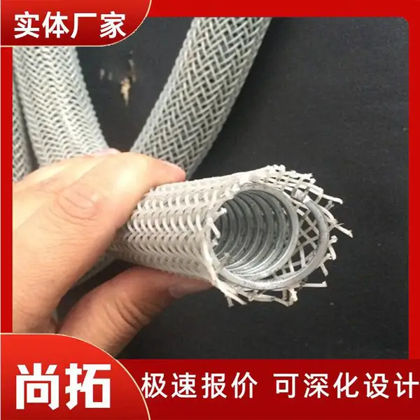 304弹簧排水管 不锈钢渗水弹簧钢管 螺旋裹丝透水管 圆丝排水管 尚拓