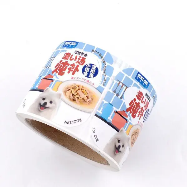 彩色卷筒食品标签印刷烫金商标logo贴纸烫银透明矿泉水贴纸定制