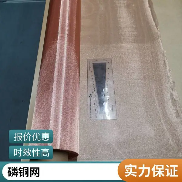 工业过滤用磷青铜网 筛网 高精度编织网 可按需定制尺寸与目数