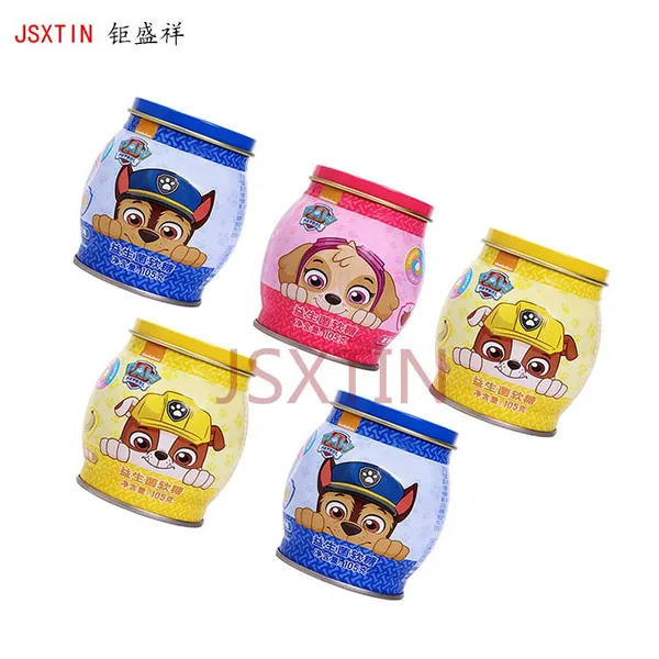 益生菌小铁罐 酵素软糖马口铁罐 焊接食品罐易拉盖式