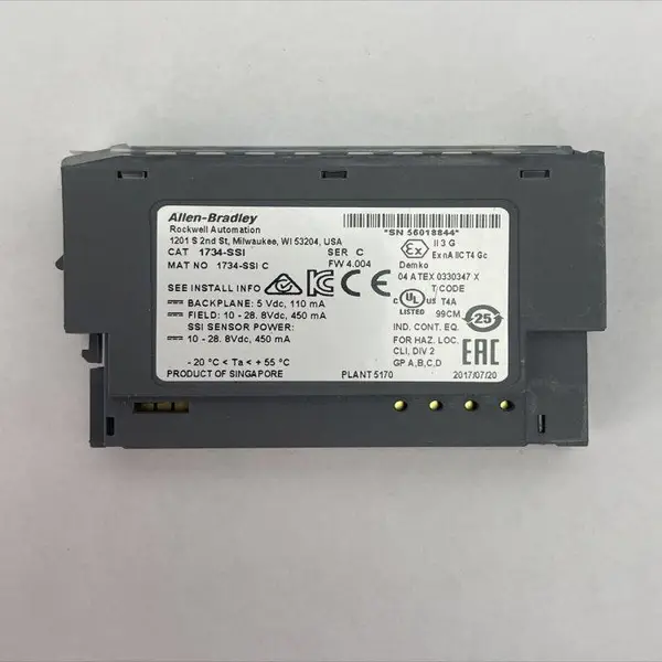 AB罗克韦尔20P41AB012RA0NNN处理器 模块 PLC
