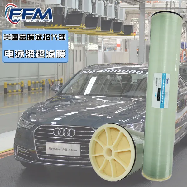美国富膜-电泳漆超滤膜-8040超滤膜-膜壳一体超滤膜-法兰式超滤膜