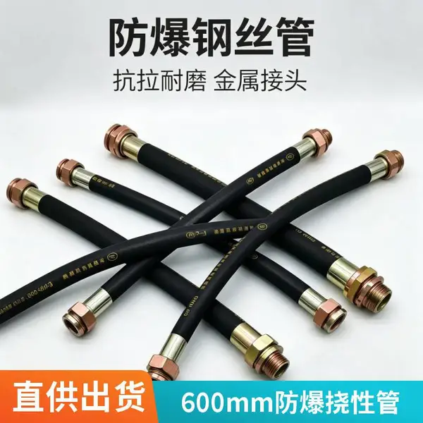 立式设备防爆软管 罐顶传感器引线柔性防爆连接管