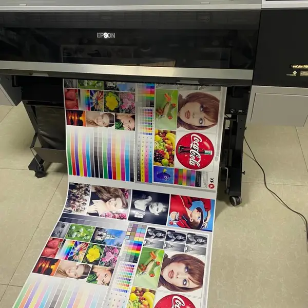 全开爱普生P9908数码打样机跟色印刷样还原真实颜色
