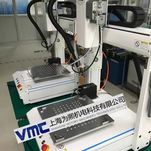 供应400mm行程全自动四轴自动焊锡机器人,上海焊锡机,为熙机电工厂直销