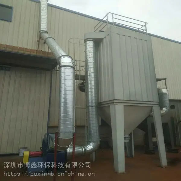 供应木工制品厂粉尘废气治理脉冲布袋除尘器达标排放