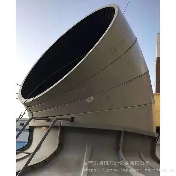 凯讯FRP复合材料60度/90度阻燃消音风筒_冷却塔消音风筒制造商
