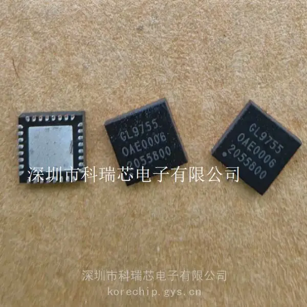 GENESYS创惟科技 GL9755-OIY06 读卡器控制器 科瑞芯热銷中