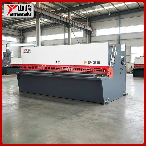 山崎3米数控液压摆式剪板机 QC12K-6x3200 操作简便 剪切性能稳定