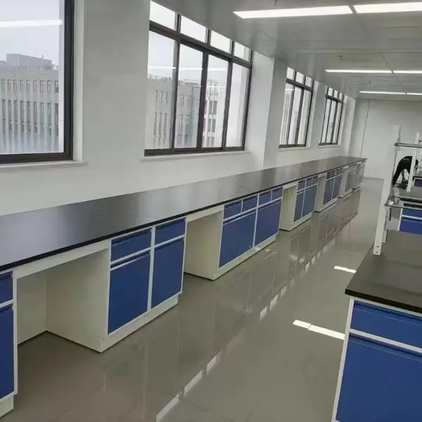 厂家直销潍坊中央实验台 化工研发实验室耐腐蚀操作台