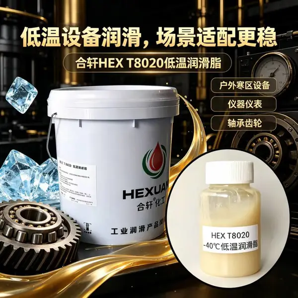 低温工况专用-40度低温润滑脂 8020 耐低温启动力矩小长效油脂