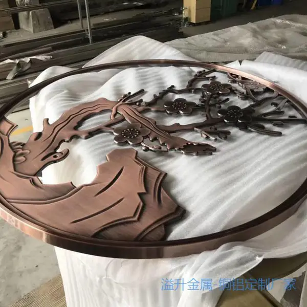 全国各地订制隔断不锈钢祠堂壁画款式可选